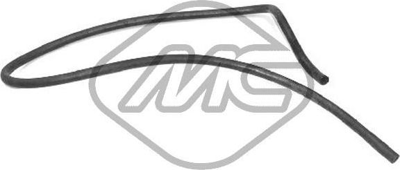 Патрубок радиатора (системы охлаждения) Metalcaucho для Peugeot 206 1999-2012. Артикул 08683