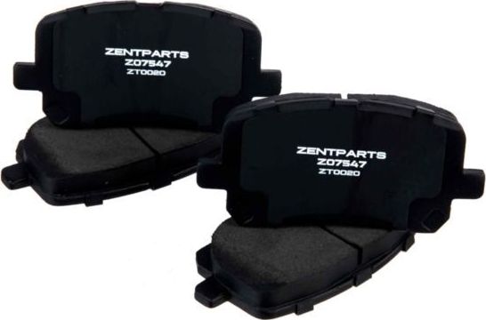 Тормозные колодки Zentparts. Артикул Z07547