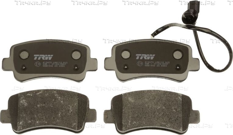 Тормозные колодки TRW COTEC задние для Opel Movano III 2010-2026. Артикул GDB1903