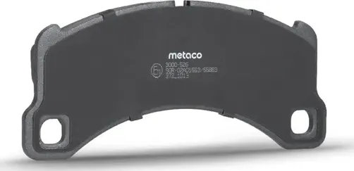 Колодки тормозные передние к-кт (Metaco). Артикул 3000526