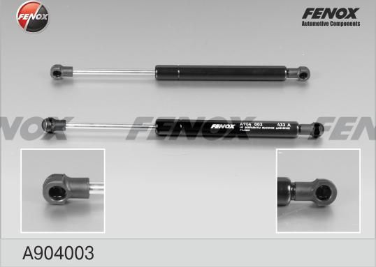 Амортизатор (упор) багажника Fenox. Артикул A904003