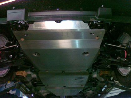 Защита алюминиевая АВС-Дизайн для картера Suzuki Grand Vitara III JT 2005-2015. Артикул 23.02ABC