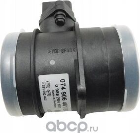 Датчик массового расхода воздуха (ДМРВ) VAG для Audi A4 I (B5) 1995-2001. Артикул 074906461BX