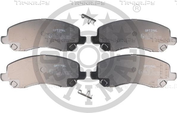 Тормозные колодки Optimal передние для Mitsubishi Lancer IX 2003-2013. Артикул BP-12284