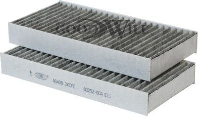 Салонный фильтр GoodWill. Артикул AG 408 2K CFC