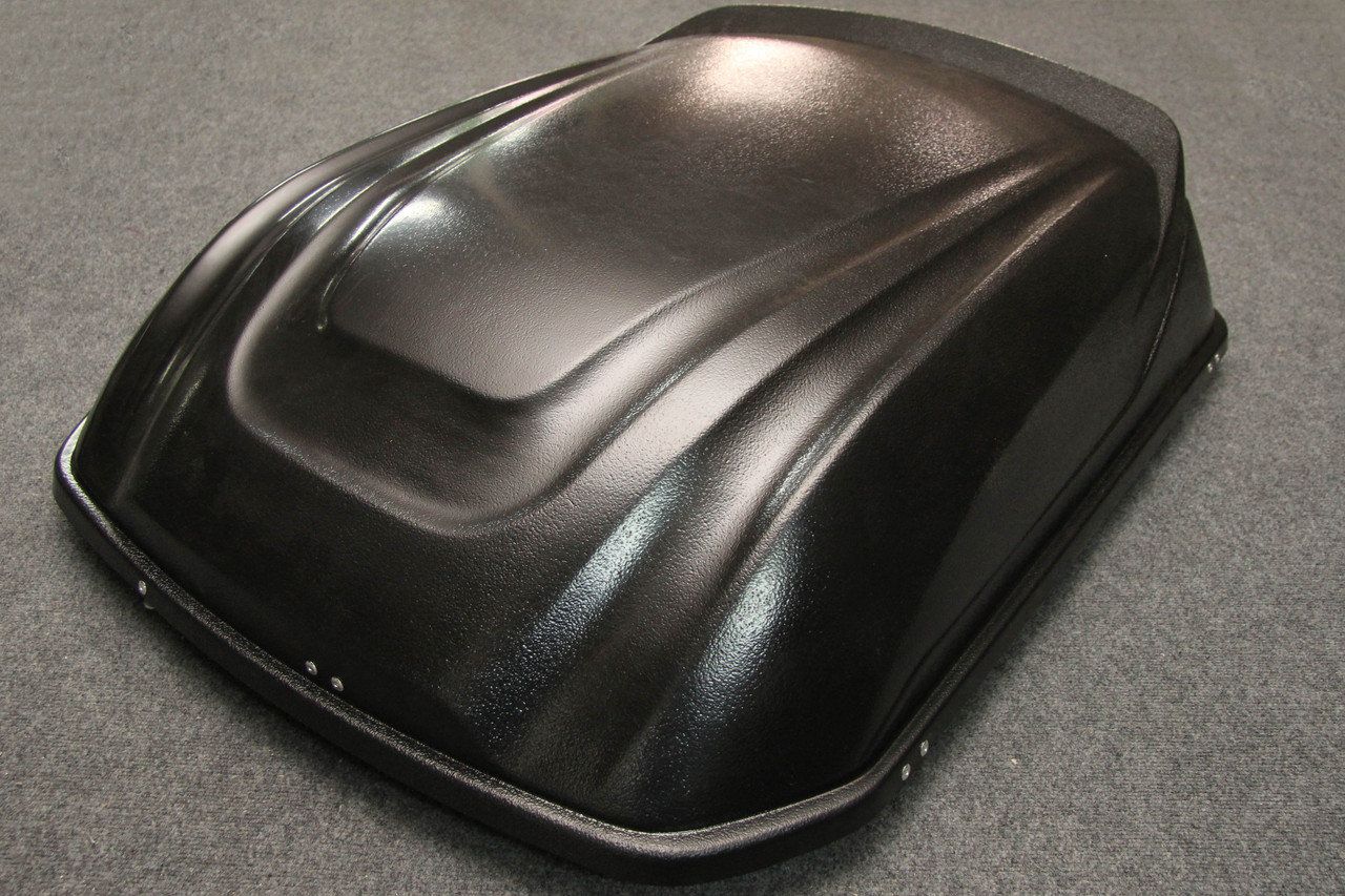 Автомобильный бокс Yuago Lite черный (250 л, 110х84х33 см). Артикул 2000000006697