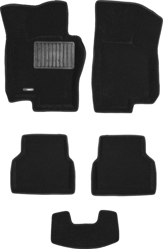 Коврики текстильные Euromat 3D Business для салона Volkswagen Jetta VI 2010-2018. Артикул EMC3D-005414