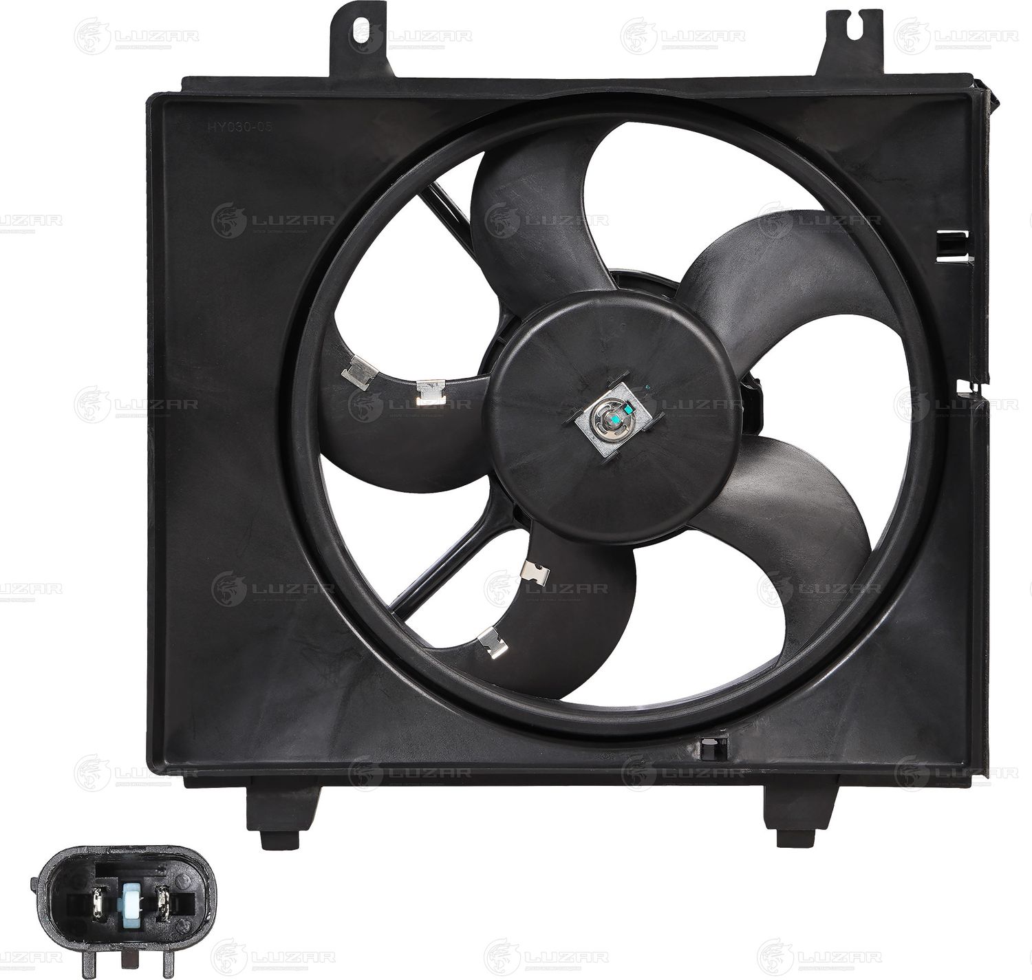Вентилятор радиатора двигателя Luzar. Артикул LFK 0817