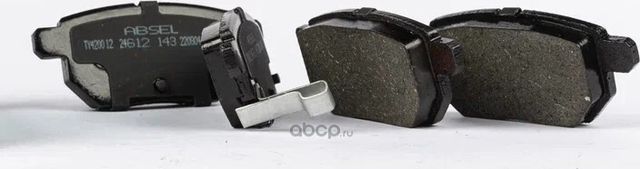 Колодки тормозные задние (Absel). Артикул TY420012