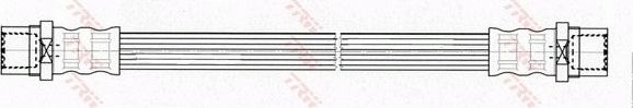 Тормозной шланг TRW. Артикул PHA520