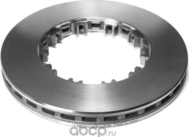 Диск тормозной DAF (432x45x258) без монтажного комплекта арт. 1387439 (T0194-100 (Topcover). Артикул T01941001
