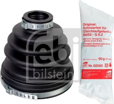 Пыльник шруса (комплект) Febi Bilstein (NBR (бутадиен-нитрильный каучук)). Артикул 176933