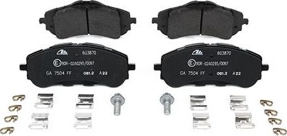 Тормозные колодки ATE. Артикул 13.0460-3870.2