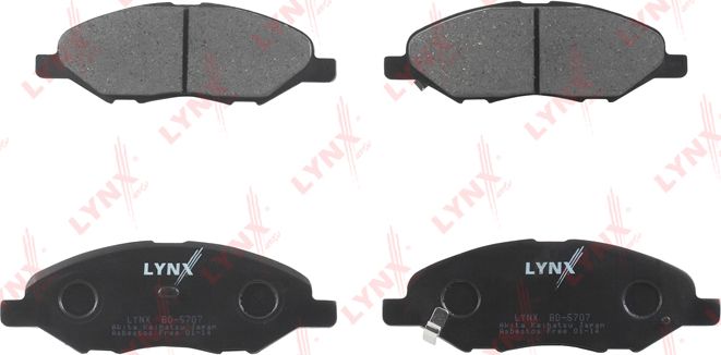 Тормозные колодки LYNXauto. Артикул BD-5707