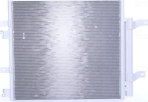 Радиатор кондиционера (конденсатор) Nissens (алюминий). Артикул 940536