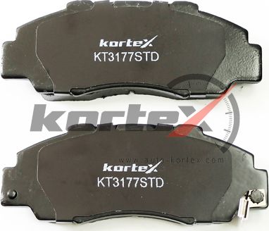 Колодки торм.пер. к-т (Kortex). Артикул KT3177STD