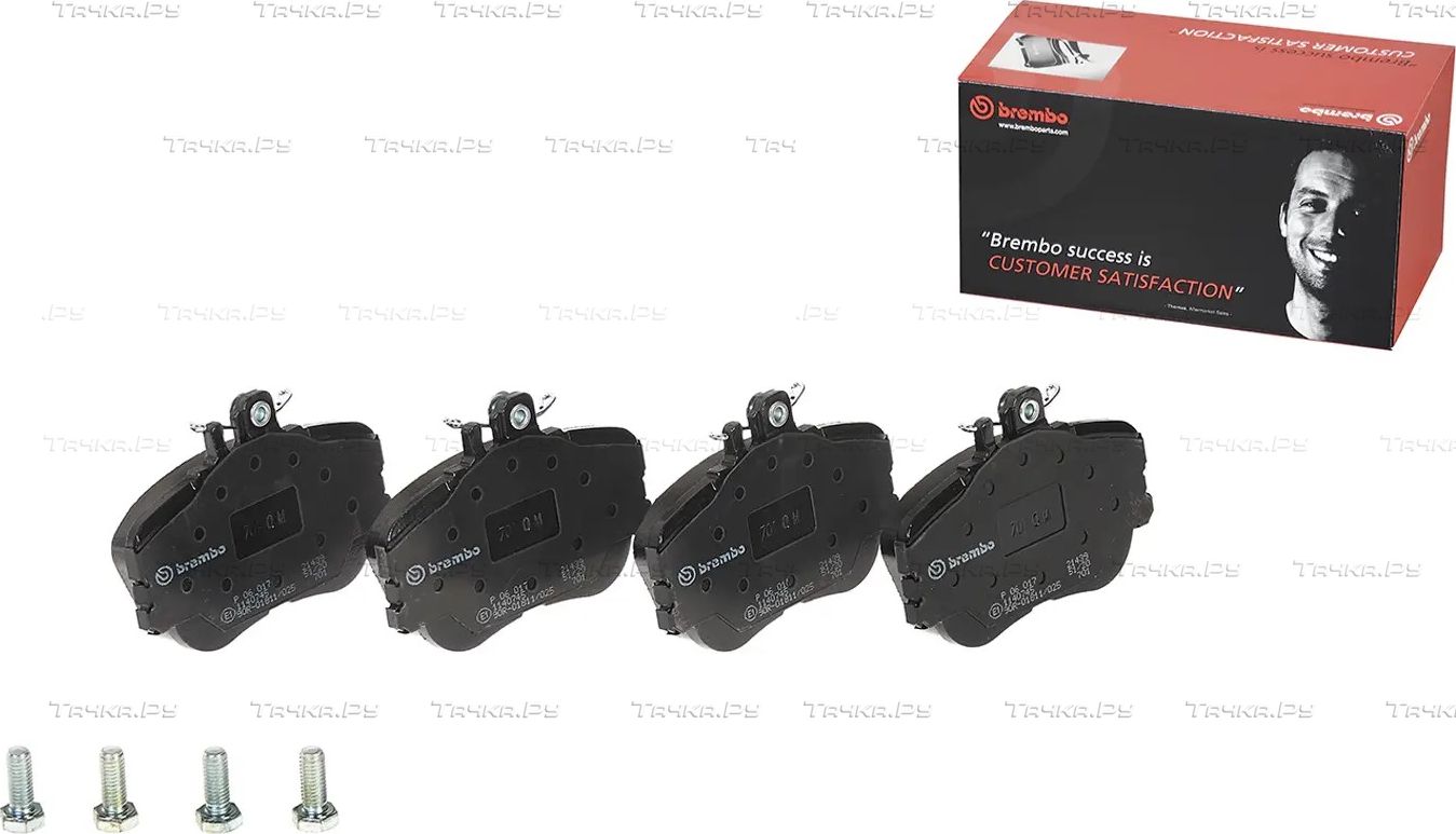 Тормозные колодки Brembo PRIME LINE. Артикул P 06 017