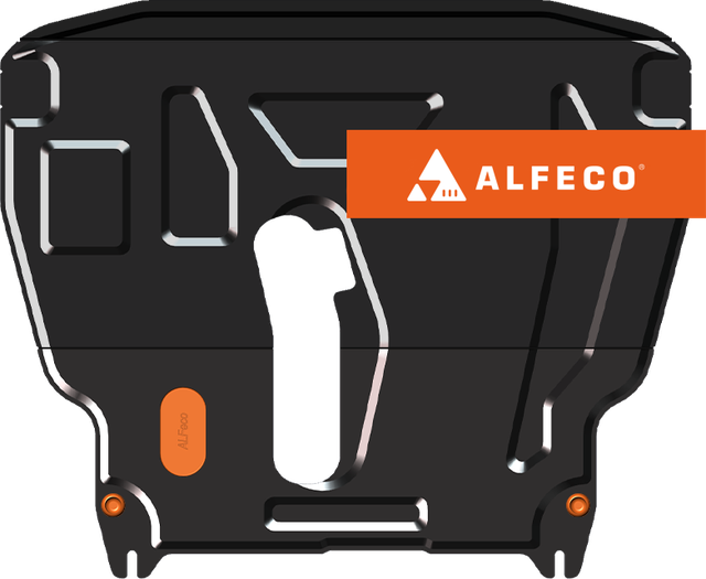 Защита Alfeco для картера и МКПП ZAZ Vida 2012-2016. Артикул ALF.46.01