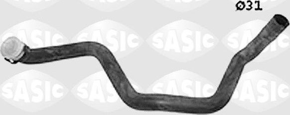 Патрубок радиатора (системы охлаждения) Sasic. Артикул SWH0469