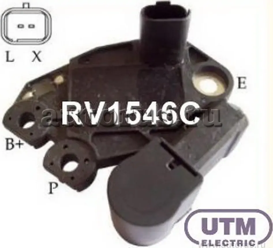 Регулятор напряжения RENAULT MEGANE/SCENIC 03 (UTM). Артикул RV1546C