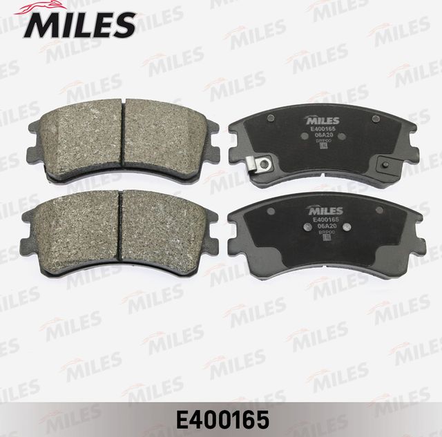 Тормозные колодки Miles (Low-Metallic). Артикул E400165