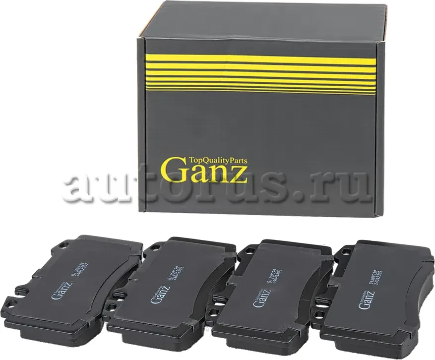 Колодки передние MERCEDES-BENZ C180K-55(W203) 00-07 / E200D-500(W21 GANZ GIJ0932 Ganz. Артикул GIJ09329