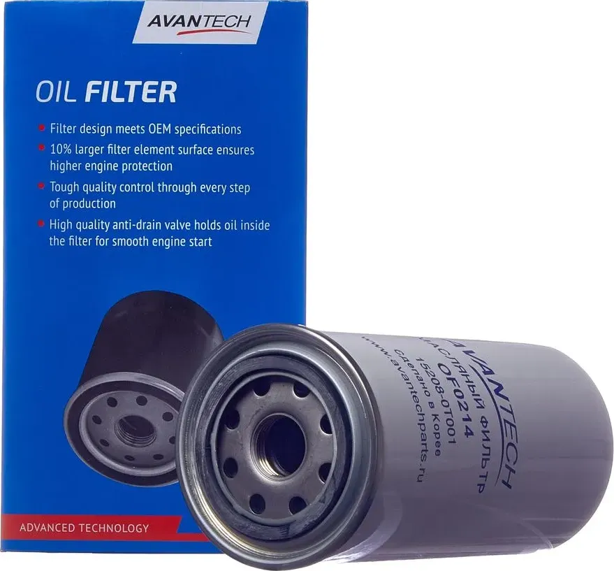 Фильтр масляный Avantech Avantech. Артикул OF0214
