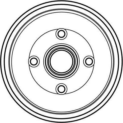 Тормозной барабан TRW. Артикул DB4277