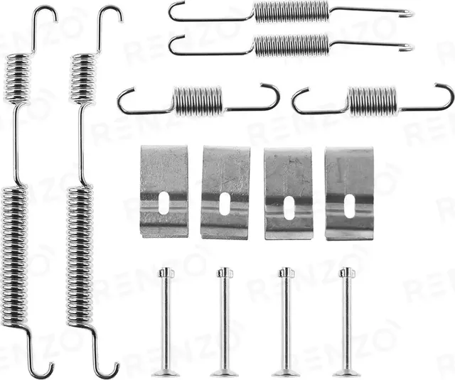 Монтажные комплекты барабанного тормоза, RFK178 (Renzo). Артикул RFK178