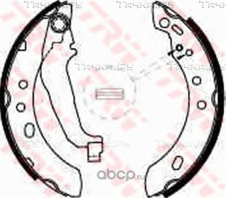 Тормозные колодки Patron. Артикул PSP417
