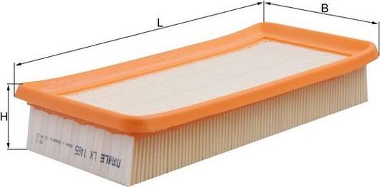Воздушный фильтр Mahle. Артикул LX 1465
