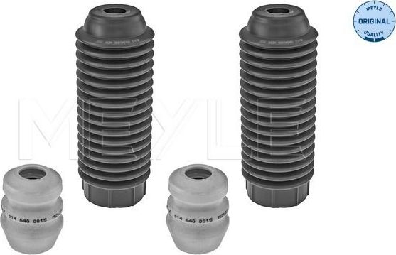 Комплект отбойников и пыльников амортизаторов (стоек) Meyle Original Kit. Артикул 014 640 0015