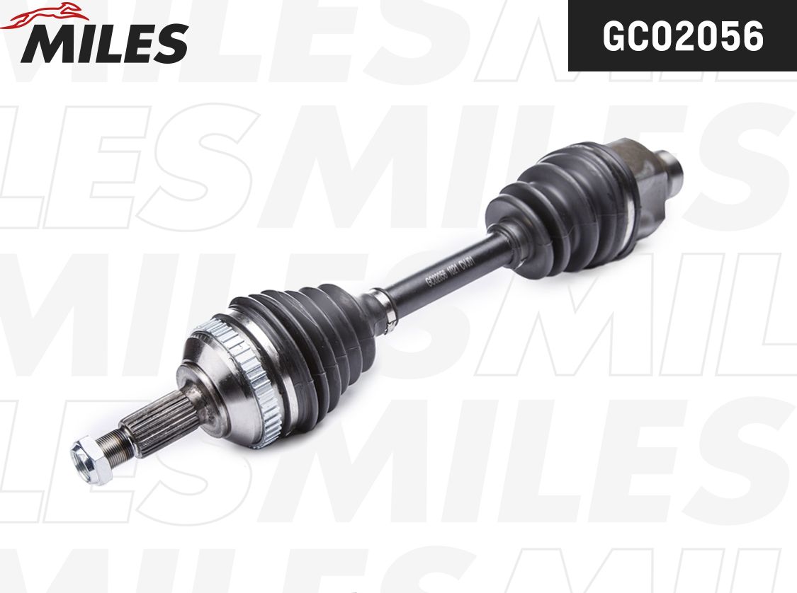 Полуось (привод в сборе, приводной вал) Miles. Артикул GC02056