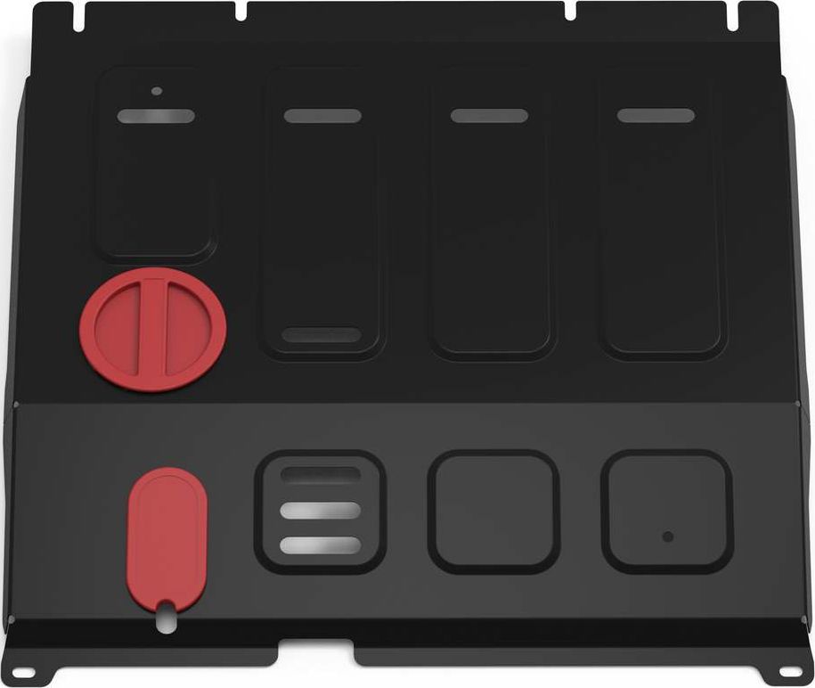 Защита АвтоБРОНЯ для картера Changan Alsvin 2023-2026. Артикул 111.08916.1