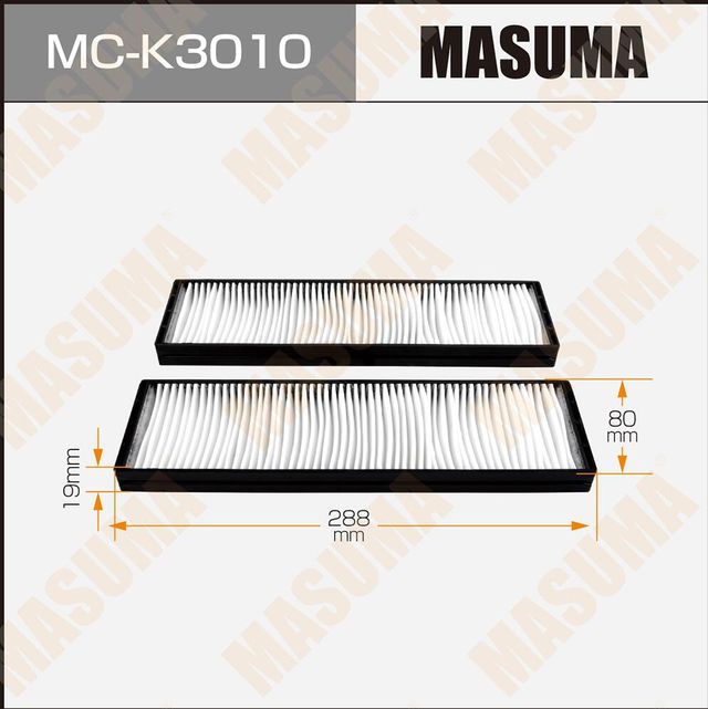 Салонный фильтр Masuma. Артикул MC-K3010