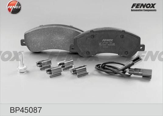 Тормозные колодки Fenox. Артикул BP45087