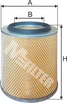 Воздушный фильтр MFilter для PUCH G-modell W460 1979-1991. Артикул A 514