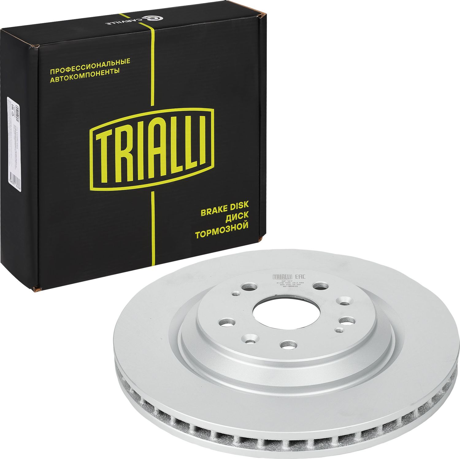 Тормозной диск Trialli. Артикул DF 147