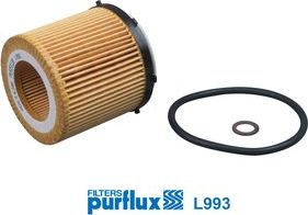 Масляный фильтр Purflux. Артикул L993