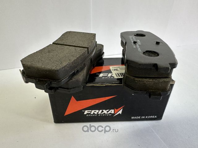 Колодки тормозные HYUNDAI iX55 (08-) KIA Carnival (05-) задние (4шт.) FRIXA. Артикул FPH19R