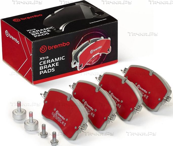 Тормозные колодки Brembo XTRA LINE - Ceramic для Jaguar E-Pace 2017-2026. Артикул P44028NX