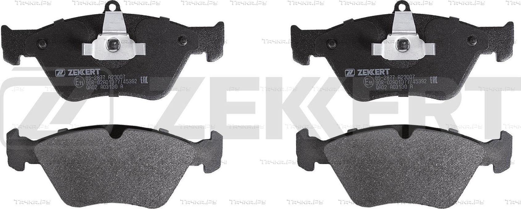 Тормозные колодки Zekkert передние для Opel Vectra A 1993-1995. Артикул BS-2877