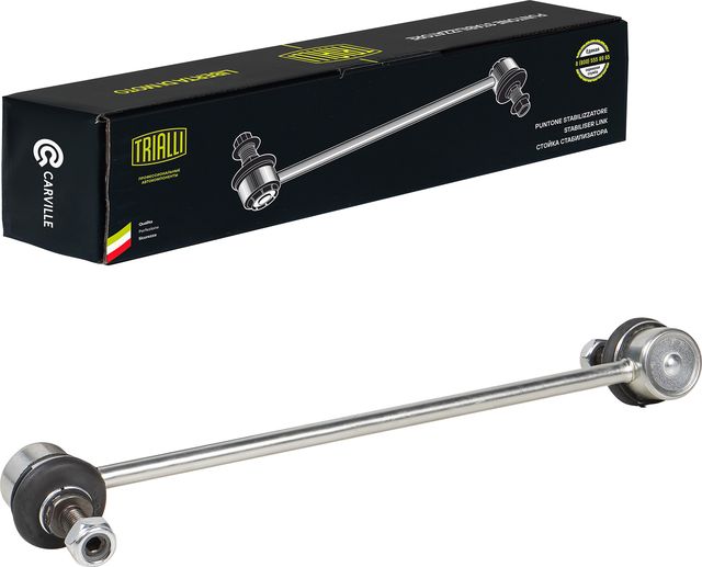 Стойка (тяга) стабилизатора Trialli передняя левая для Kia Carens I 2000-2002. Артикул SP 0823