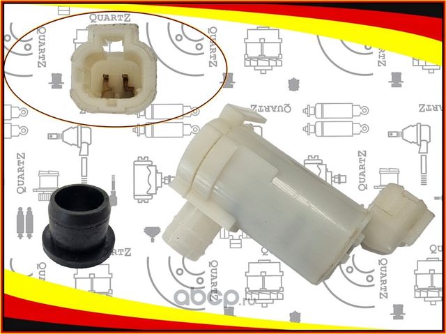 QZ289200W000 NISSAN X-Trail (T30) 2001.07> Насос стеклоомывателя (Quartz). Артикул QZ289200W000