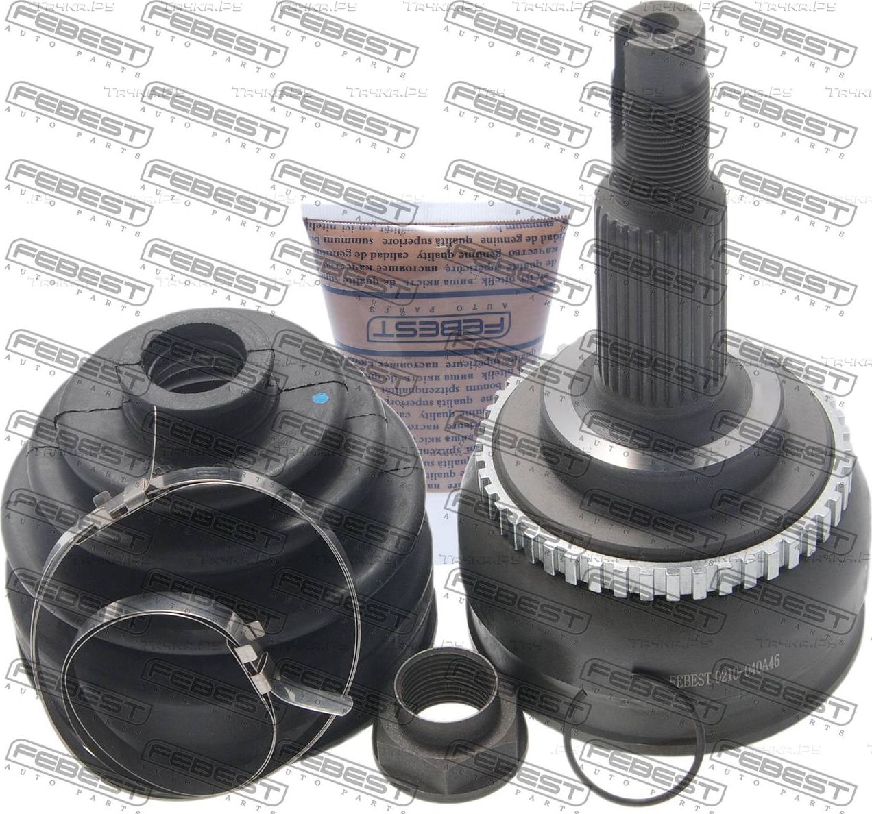 Шрус наружный (граната) Febest передний для Nissan Maxima A33 2000-2000. Артикул 0210-040A46
