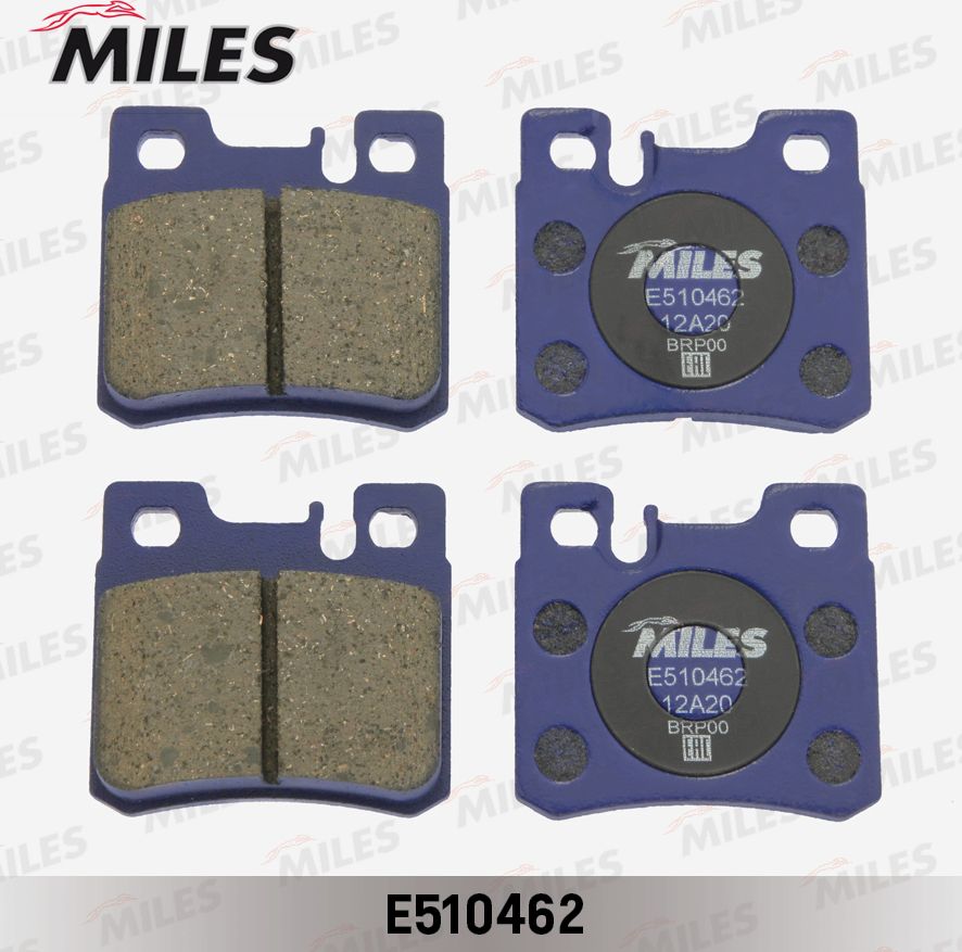 Тормозные колодки Miles (Керамика). Артикул E510462