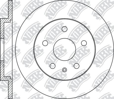 Тормозной диск NiBK. Артикул RN2059