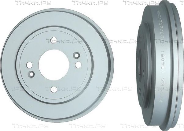 Тормозной барабан Kamoka задний для Dacia Logan I 2004-2012. Артикул 104014