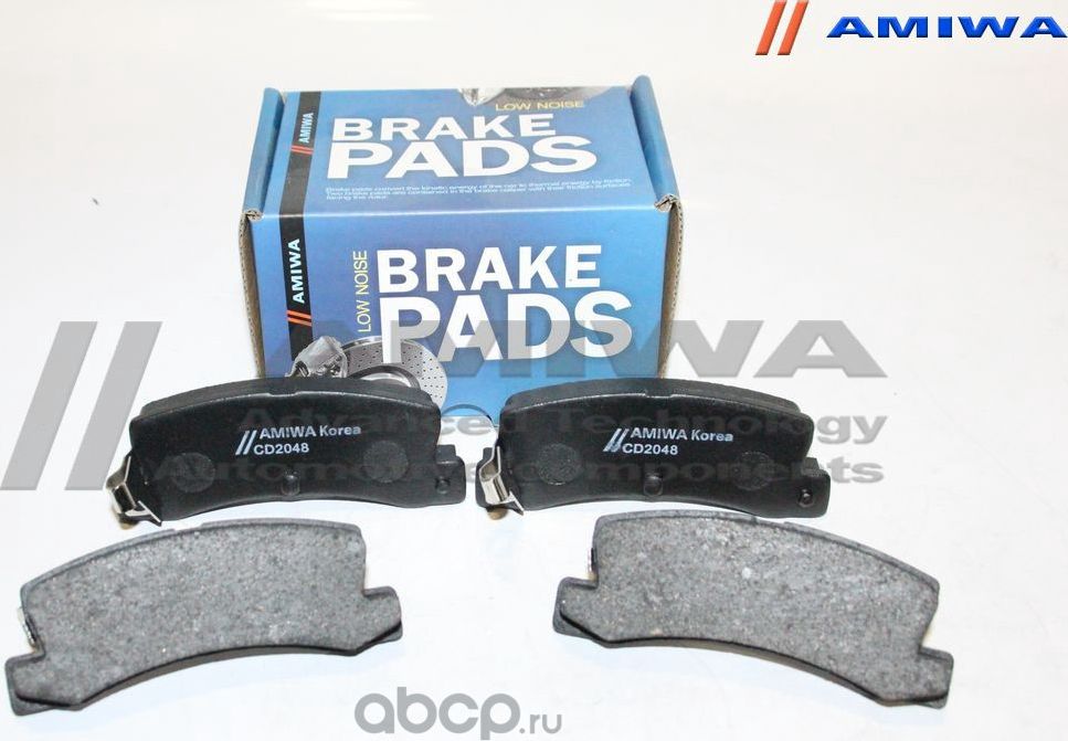 Колодки тормозные задние (Amiwa). Артикул CD2048