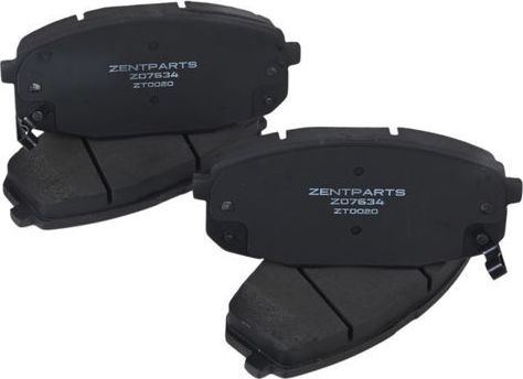 Тормозные колодки Zentparts. Артикул Z07634